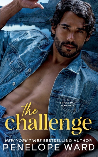 Paperback of The Challenge: A Single Dad Romance by Penelope Ward Books Inc., showing the book cover with title and author.