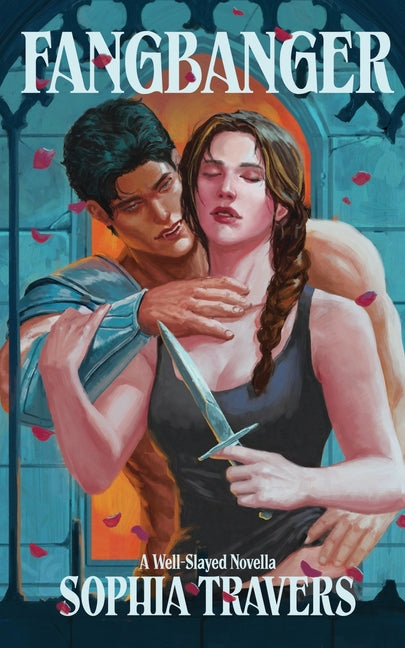 Paperback book titled Fangbanger by Hunting Lane Publishing LLC, featuring a cover with dark and edgy artwork.