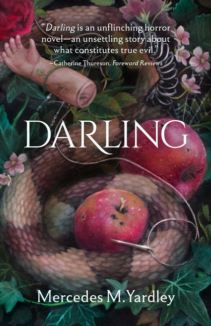 Cover of the paperback book Darling by Ruadan Books, featuring a colorful illustrated design on the front.