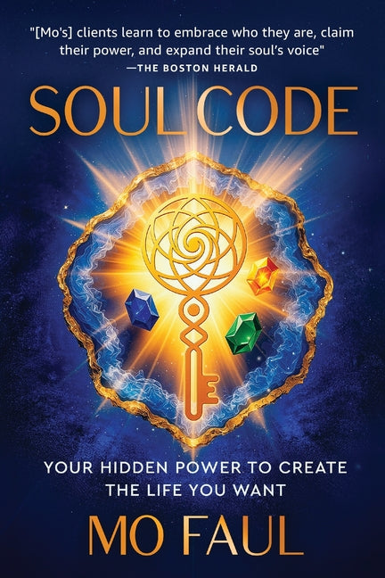 Paperback book titled "Soul Code: Your Hidden Power to Create the Life You Want" by Thought Leader Academy Publishing, featuring a colorful cover.