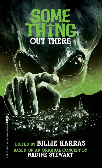 Mass market paperbound book titled "Some Thing Out There" by Terrorcore Publishing, featuring a dark, eerie cover design.