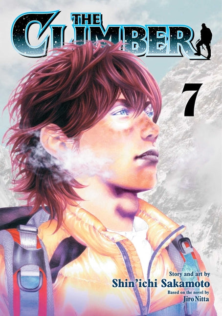 Paperback of The Climber, Vol. 7 manga by Viz Media, featuring cover art of a climber on a mountain.
