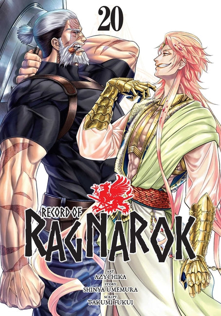 Paperback of Record of Ragnarok, Vol. 20 by Viz Media featuring artwork of battle characters on the cover.
