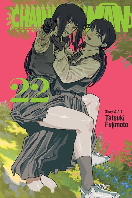 Paperback of Chainsaw Man, Vol. 22 by Viz Media featuring cover art with characters from the manga series.