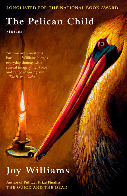 Paperback of The Pelican Child: Stories by Vintage, featuring the book cover with title and author details.