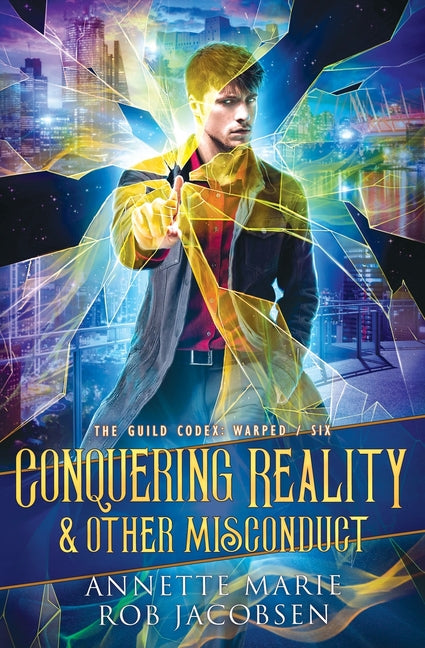 Paperback of Conquering Reality & Other Misconduct by Dark Owl Fantasy Inc, showing the book cover with title and author details.