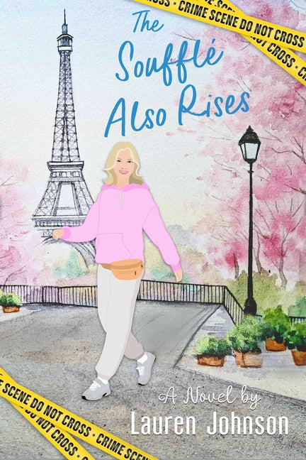 Paperback of "The Soufflé Also Rises" by Rising Action, showing the book cover with colorful title and author name.