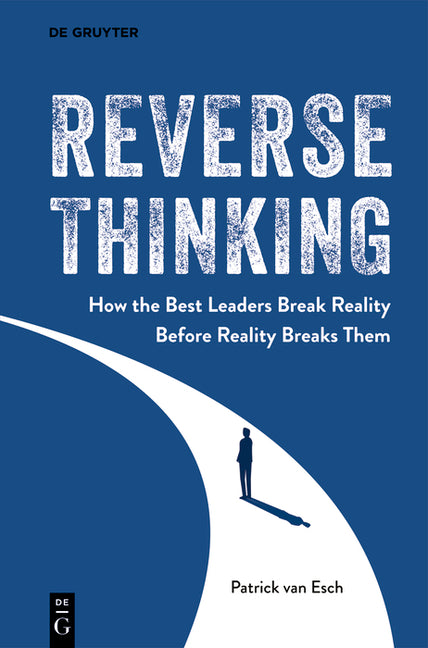 Paperback book titled "Reverse Thinking" by de Gruyter, showing the cover with bold typography and a modern design.