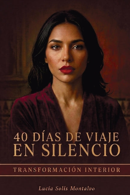 Paperback book titled "40 Días De Viaje En Silencio" focusing on inner transformation and healing, published by Publishdrive.