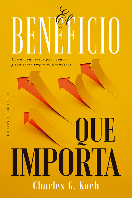 Paperback of "Beneficio Que Importa" by Obelisco, featuring the book cover with title and author details.