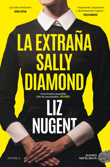 Paperback of Extraña Sally Diamond by La, published by Duomo Ediciones, featuring the book cover with title and author text.