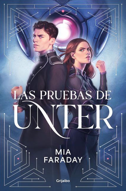 Paperback book titled "Las Pruebas de Unter" by Grijalbo, showing the front cover with title and author name.
