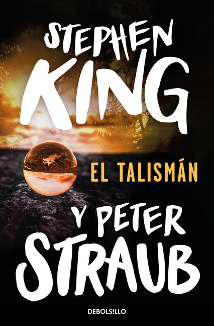 Paperback of El Talismán by Debolsillo, showing the book cover with artwork and title on the front.