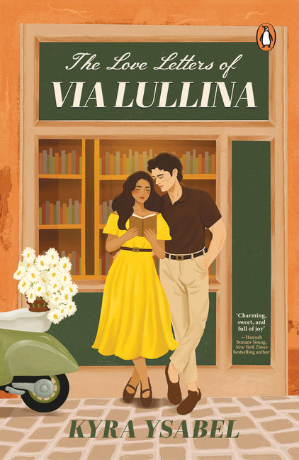 Paperback of The Love Letters of Via Lullina by Penguin Books, featuring the book cover with romantic artwork and title.