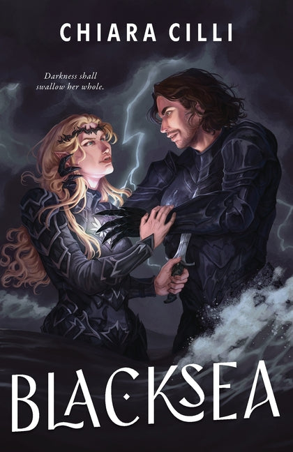 Black Sea paperback by Chiara CILLI featuring a dark romantic fantasy cover with moody ocean and mysterious imagery.