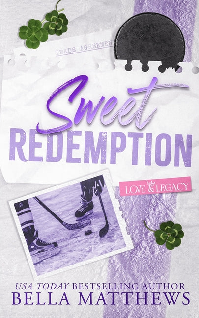 Image of the paperback book "Sweet Redemption" published independently, showing the front cover with colorful artwork.