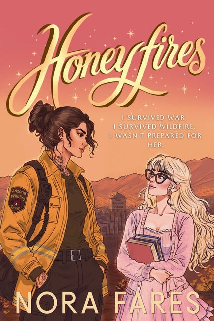 Paperback of Honeyfires: A Sapphic Romance by Independently Published, showing the book cover with artwork and title.