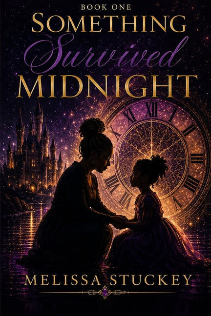 Paperback of "Something Survived Midnight" by Independently Published, featuring a dark, evocative cover reflecting trauma and survival themes.