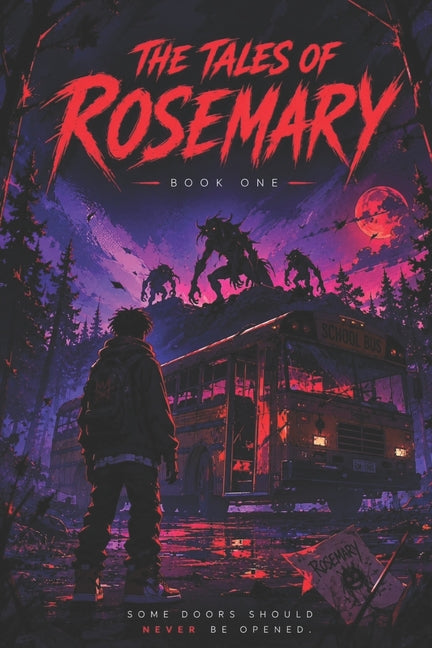 Paperback copy of "The Tales of Rosemary" with a plain cover, published independently, showing the book's front page.