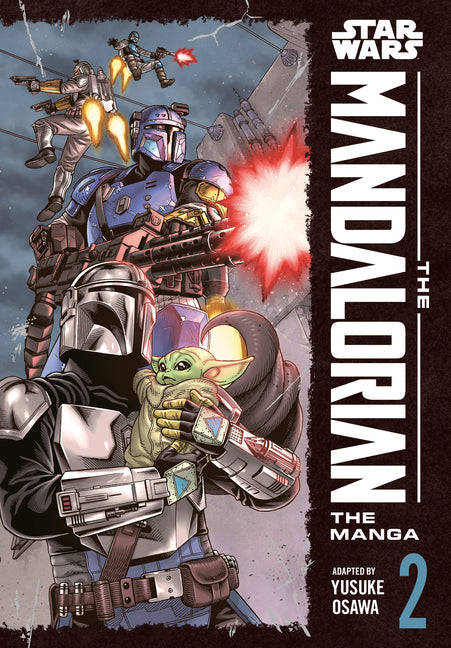 Paperback of The Mandalorian: Season One manga, Volume 2, published by Random House Worlds, featuring cover art from the series.