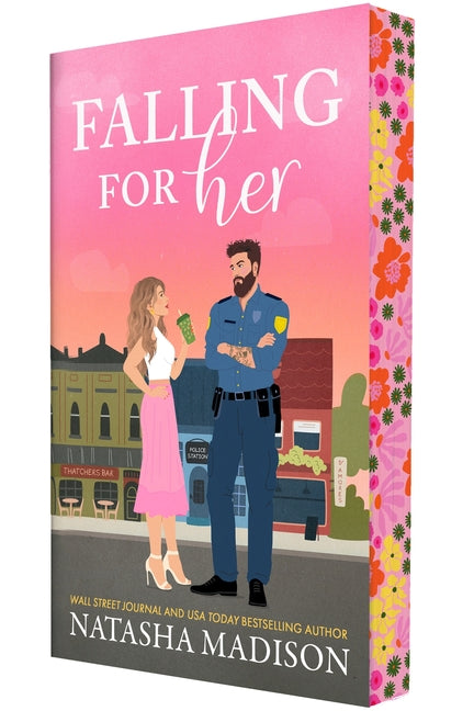 Paperback book titled Falling for Her by Blackstone Publishing featuring a cover with romantic artwork and a clear title.