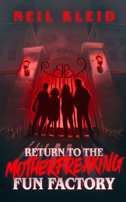 Paperback of "Return to the Motherfreaking Fun Factory" by Blackstone Publishing with a colorful cover design.