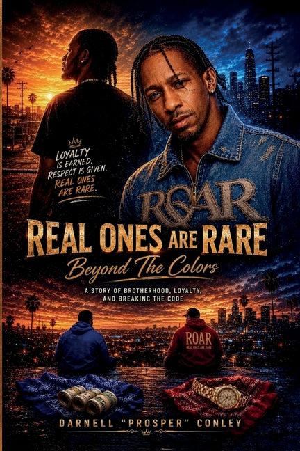 Paperback titled "Real Ones Are Rare: Beyond the Colors" by M4p Publishing, featuring colorful abstract cover art.