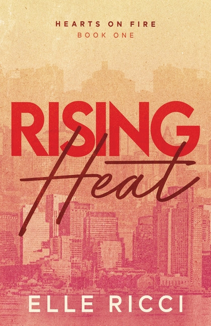 Paperback book titled Rising Heat by Morally Grey Girlies, showing the cover with warm-toned artwork and title text.