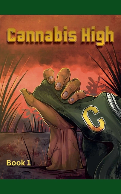 Lamar Cannabis High paperback book cover featuring a colorful illustration related to cannabis and relaxation themes.