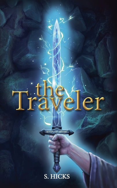 Paperback book titled "The Traveler" by S. Hicks with a cover featuring a scenic travel image.