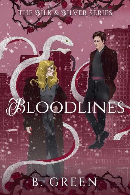 Paperback of "Bloodlines" by B. Green, featuring the book cover with bold title and author name on a plain background.