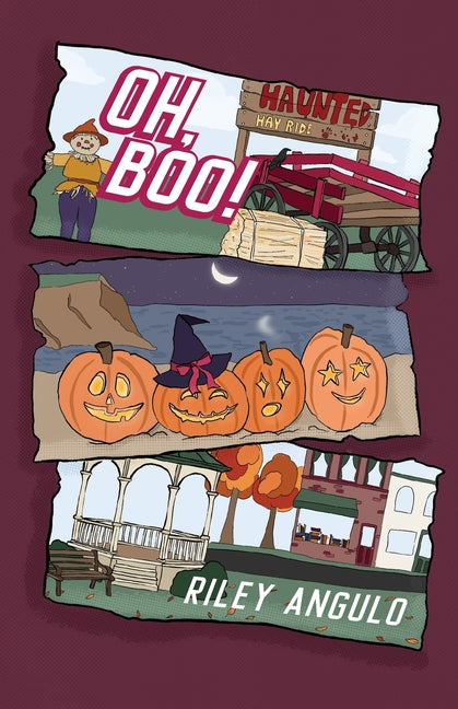 Paperback book titled "Oh, Boo!" by Willow Tree Press, featuring a colorful cover with playful Halloween-themed illustrations.
