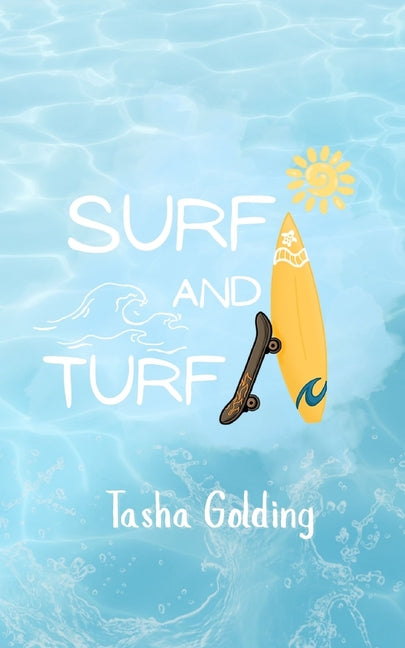 Paperback copy of "Surf and Turf" by Independently Published, showing the book's front cover with title and author information.