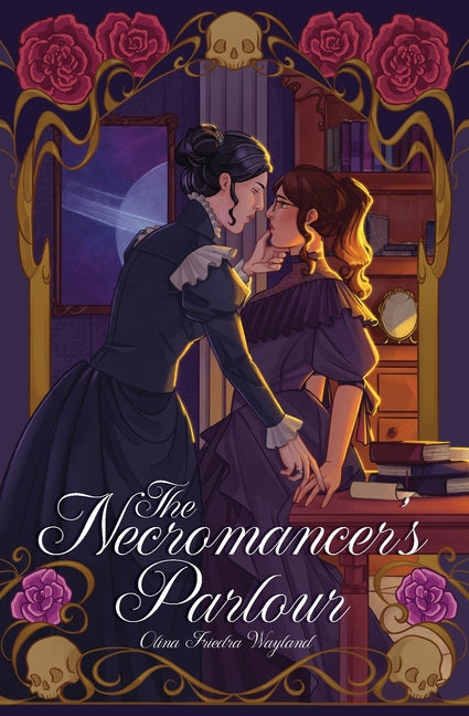 Paperback of The Necromancer's Parlour by Olina Friedra Wayland, featuring mystical gothic artwork on the cover.