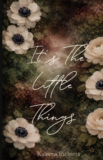 Paperback titled "It's The Little Things" by Kaleena Ricketts, featuring the book cover with colorful artwork and title text.