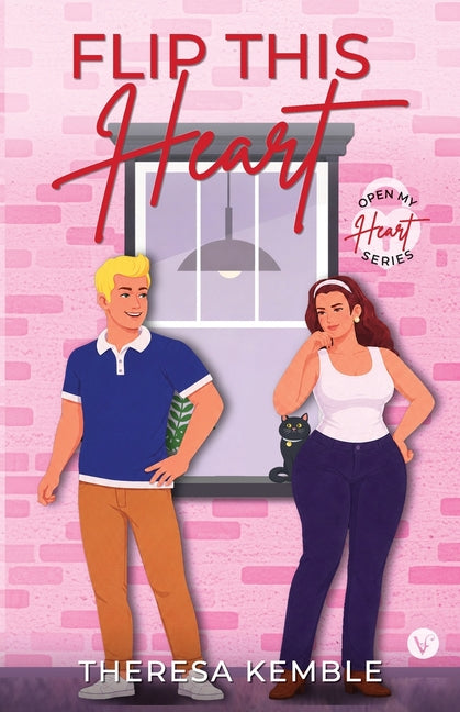 Paperback book titled "Flip This Heart" by Varus Publishing, featuring a colorful cover with heart-themed illustrations.