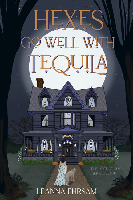 Paperback of Hexes Go Well with Tequila from the Lost Souls Series by Hay House LLC, featuring the book cover with mystical artwork.