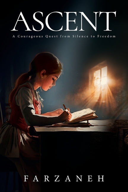 Paperback of "Ascent: A Courageous Quest from Silence to Freedom" by Palmetto Publishing, featuring the book cover with title and author.