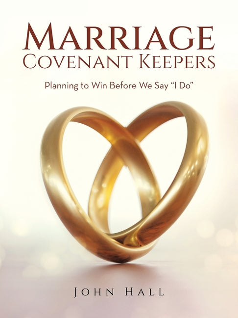 Paperback book titled "Marriage Covenant Keepers" by WestBow Press, featuring a cover with wedding-themed design and planning imagery.