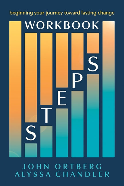 Paperback Steps Workbook by Tyndale Refresh titled Beginning Your Journey Toward Lasting Change, featuring motivational design and exercises.