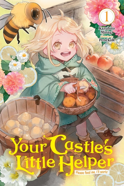Paperback of Your Castle's Little Helper, Vol. 1 light novel by Yen on, featuring colorful cover art with anime-style characters.