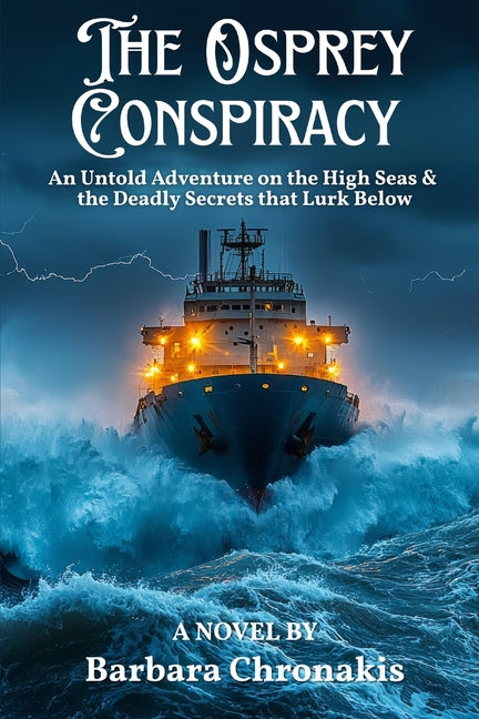 Paperback of "The Osprey Conspiracy" by Citation Media, featuring a maritime adventure cover with ships and ocean scenes.