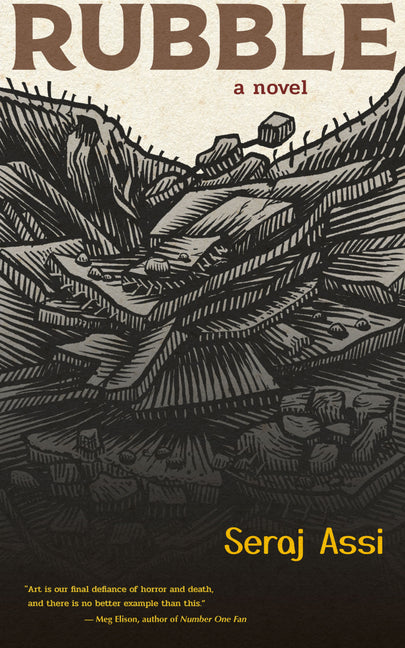Paperback of "Rubble" by PM Press, with a cover featuring abstract urban debris and textured design.
