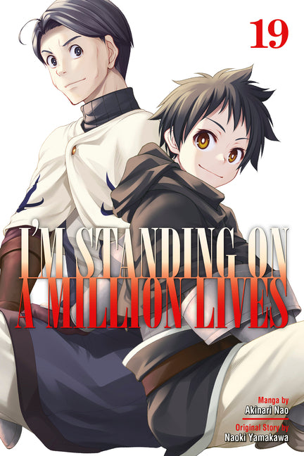 Paperback of "I'm Standing on a Million Lives" volume 19 by Kodansha Comics, showing the cover with characters and artwork.