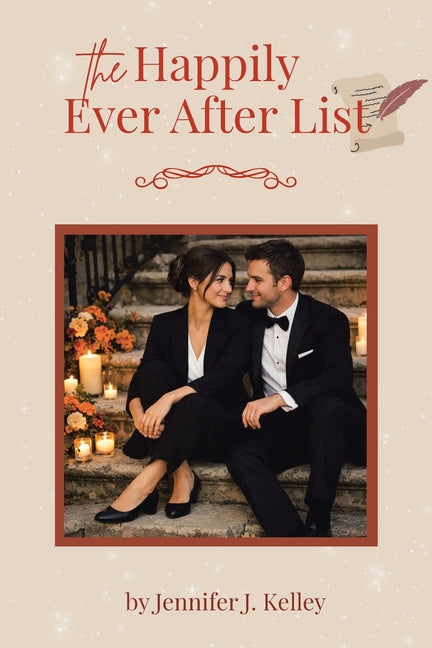 Paperback book titled "The Happily Ever After List" by Covenant Books, featuring a colorful cover with floral design.