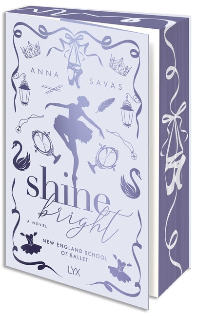 Cover of Lyx Shine Bright paperback book with a colorful, shining design and bold title text.