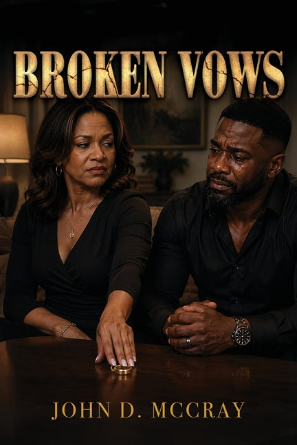 Paperback of Broken Vows novel by Prominent Books Edge LLC, featuring a cover illustration with a mysterious, dramatic design.