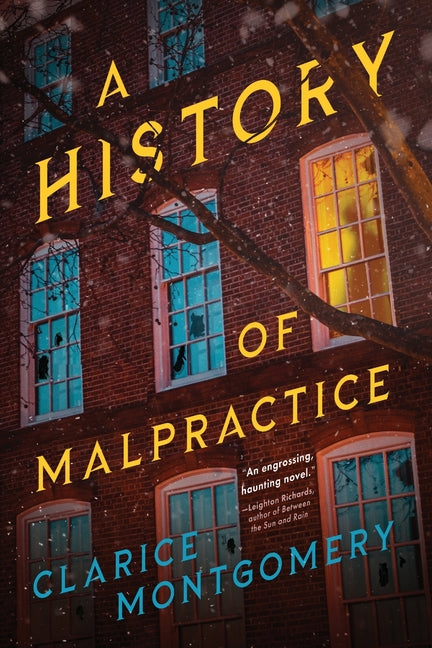Paperback copy of "A History of Malpractice" by Koehler Books, showing the book cover with title and author details.