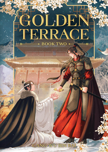 Paperback of Golden Terrace Vol. 2 novel by Seven Seas, featuring cover art with a vibrant, artistic design.