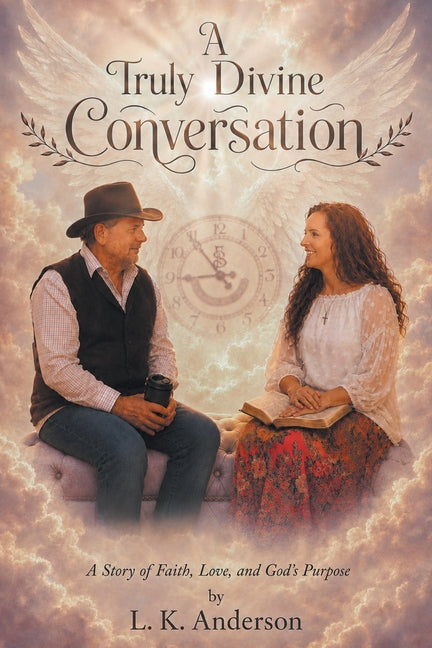 Paperback of "A Truly Divine Conversation" by Christian Faith Publishing, featuring a cover with religious-themed artwork.